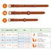 개 칼라 가죽 끈 애완 동물 용품 제조업체 판매 럭셔리 디자인 정품 소 가죽 에어 태그 콜라 그