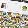 50 sztuk plakat Małe wodoodporne naklejki deskorolki dinozaurów dla dzieci notebook z butelki laptopa hełm naklejki samochodowe PCV Guitar DIY naklejki