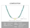 Pendant Necklaces Natural Stone Pearl Heart for Women Gold Color Stainless Steel Jewelry Beach P3245 220427