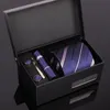 Bow Ties Men's Neckties Business Boutique Caja de regalo de 6 piezas Conjunto de Grupo Casual