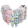 6PCS/LOT Baby Rompers Long Sleeve 100%Cotton overalls born clothes Roupas de boys girls jumpsuit&clothing 220426
