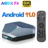 A95x F4 RGB Amlogic S905x4 Smart Android 11 TV Box 4K HD YouTube 4GB RAM 32GB 64GB