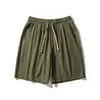 MRGB Fashion Cotton Line Shorts Men Summer Beach Casual Shorts Solid Baggy Basic Pockets Shorts Streetwear Men's Clothing 220507