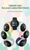 D18 Smart Watch Uomo Donna Frequenza cardiaca Fitness Tracker Bracciale sportivo Schermo a colori TFT da 1,44 pollici Smartwatch per Cllphone