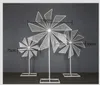 Wedding stage Background props decoration Rotating Windmill /ferris wheels Iron material party decorations road guide