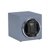 Obserwuj pudełka Wysokiej jakości 1 0 Pojedynczy automatyczny mechaniczny odwrócenie skrzynki uzwojenia rotator szafka bateria remontoir watchWinder Deli2
