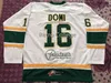 C26 Nik1 16 MAX DOMI Game London Knights COA 2013-14 OHL Movember Hockey Jersey Broderie Cousue Personnalisez n'importe quel numéro et nom Maillots