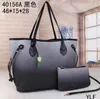 2 piece set Multicolor Gradient Onthego Totes Single Shoulder Cross Body Bags Designer Handbags Large Capacity Women Shopper Bag Lady Purses Top