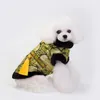 Vêtements pour chiens Année chinoise Vêtements pour animaux de compagnie Costume d'hiver pour chiens Costume Cheongsam Vêtements pour animaux de compagnie Grand manteau JacketsDog