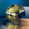 Motorcykelhjälmar Disco Ball Hjälm unik cool bedövning