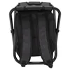 Fishing Accessories Folding Camping Chair Tackle Bag With Seat Heavy Duty Backpack Rucksack StoolFishing