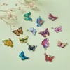 Charms 60st Colorful Mini Butterfly Metal Emamel Pendants For Women Halsband Armband ￶rh￤nge Diy Craft Smycken Makingcharms