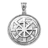 Pendant Necklaces Antiquing Slavic Kolovrat Symbol Amulet Necklace Men Viking Rune Wheel Pagan JewelryPendant