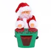 Party Decoration Funny Electric Santa Claus Toy Drumming Doll Music Christmas Kids Xmas Happy Year Gift Party Partyparty