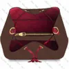 Дизайнерские женщины Neonoe MM Buckte Buckseced Baged Scossed Shinkstring Crossbody Classic Sudbag Simbag Luxury Leather Print Регулируемая ремешок Noe Jacquard