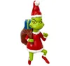 Grinch Christmas Tree الحلي زخارف عيد الميلاد زخارف خلاقة معلقة دخن زخرفة عيد الميلاد