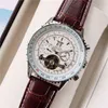 Stockoriginal Breits Automatyczne zegarek luksusowe męskie zegarki unisex wodoodporne mechaniczne na rękę Y7P4