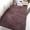 Tappeti Spessi Lana di agnello Tappeto Famiglia Tinta unita Soggiorno Tavolino Tappetino antiscivolo Camera da letto Tappetini Rettangolare Tatami Floor MaCarp