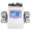 2021 New Arrival Slimming machine 6 In 1 40K Ultrasonic Cavitation Vacuum Radio Frequency Laser 8 Pads Lipo Laser Slim beauty equipment