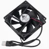 Fans Koelingen stuk Gdstime 92 mm x 25 mm 9225 USB -connector DC 5V 9 cm Borstelloze motorkoeler Computer Koelventilator 92 90 mmfans