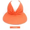 Chapéus largos de abrangência verão elegante mulheres grandes e elásticas chapé de balde externo Proteção UV UPF 50 Primavera Casual Casual Pesca Praia Capwide