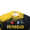 Jumbo Vima kort ärm cykeltröja set andas Mtb Maillot Ciclismo utomhussports spott bibe Summer cykelkläder 220420