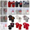 Vintage Deion Sanders #24 Baseball Jerseys Mens SF Atlanta Cincinnati 1991 Red Blue Stitched Shirts