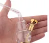 pipe Portable mini acrylic plastic water bottle suction card dual-purpose pipe old-fashioned traditional copper