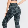 Sexig push up camo hög midja springa tights kvinnor elastisk gym fitness yoga byxor snabba torra sport leggings bottnar anpassade 220704