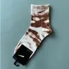 Mens Socks Women High Quality Cotton All-Match Classic Ankle Letter Breattable Tie-Dye Football Basketball Sports Sock Wholesale Uniform Size AAA