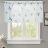 Cortina cortina cortinas florais de cozinha bastão de café renda curta clara chuveiro 84 polegadas de longa duração