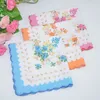 Women's broken flower handkerchief fashion pure cotton small handkerchiefs children's classic old handkerchief T9I001949