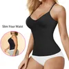 Women's Shapers Women's Cami Shaper z wbudowanym stanikiem brzucha Camisole Tank Top Underskirts Shapewear Body Trainer Trainer Vestwomen