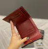 Designer Short Fold Wallet Leather Women's Classic Card Pack Coin Purse Clutch Fashion Luxury Wallets Change Purse Luxurys Credit Cards Bag