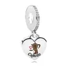Andy Jewel 925 Sterling Silver Contas Cafecito Dangle Charms se encaixa no colar de pulseiras de joias de estilo Pandora europeias EG792017CZ-6296