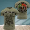 Herren -T -Shirts Herren T -Shirts Spanischer Soldat - Armee Veteranen Nationalflagge 3d Druck o Hals hochwertiges Hemd Sommer für Menmen