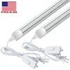 SUNWAY LIGHTING 2FT LED Tubes Shop Light 24W 5000K 6000K Linkable Utility Ceiling Lights 2680LM High Output T8 Integrated LEDs Tube Fixture for Room Garage Workbench