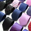67 Styles Mens Ties Solid Color Stripe Flower Floral 8cm Jacquard Necktie Accessories Daily Wear Cravat Wedding Party