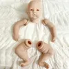 17Inch Premie Size Reborn Meadow Doll Kit Soft Touch Livselike Fresh Color Reborn Baby Doll 43cm 220707