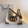 Vendita in fabbrica sconto super basso Grande capacità estate autunno e inverno moda tela borsa a tracolla singola pendolare Tote Bag portatile