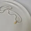925 colar de pendente de prata esterlina para mulheres personalidade da moda Green Diamond Gypophila Clavicle Chain Silver Jewelry Collare