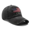 ファッションUSAフラッグベースボールヒップホップキャップ男性のための女性綿父アメリカアメリカ旗の刺繍スナップバックトラック運転手hats102