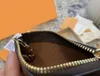 مع أكياس الغبار وحقيبة مفتاح صندوق Pochette CLES المصممين أزياء حقيبة اليد للنساء MENS ائتمان بطاقة عملة العملة Luxurys Wallet B259G