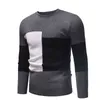 Luulla Men Spring Casual Knitted Cotton Striped Sweaters Sweater Men Autumn New Fashion Classic O-neck Sweaters Men L220801