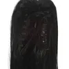L-e-mail Wej Walorant mędrca Cosplay Wej 80CM Długie czarne kobiety z kucykiem syntetyczne włosy odporne na Halloween220505