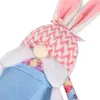 Partyzubehör Hasenzwerge Mädchen Geburtstagsgeschenk Kaninchen Tomte Elf Zwerg Home Haushaltsdekoration Frühling Ostern Sammlerfigur