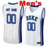 NCAA College Basketball Jersey 0 Wendell Moore Jr Rivers Tatum 1 Vernon Carey Irving Parker Williamson Custom Stitched