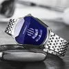 Golden Luxury Brand Trend Cool Men Wrist Wistres Technologie en acier inoxydable Fashion Quartz pour 2022 Relogio Masculino 0214