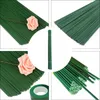 Couronnes de fleurs décoratives 50pcs tige de fleur artificielle fil de fer approvisionnement accessoire floral réaliste décoratif