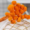 Fiori decorativi ghirlande 10/20pcs 30-35 cm fiore secco naturale conservata minuscola decorazione per autunno dorata girasole domestica decorazione per matrimoni